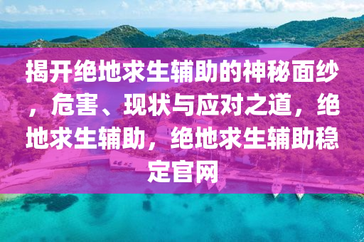 揭开绝地求生辅助的神秘面纱，危害、现状与应对之道，绝地求生辅助，绝地求生辅助稳定官网