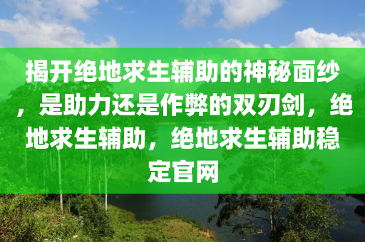 揭开绝地求生辅助的神秘面纱，是助力还是作弊的双刃剑，绝地求生辅助，绝地求生辅助稳定官网