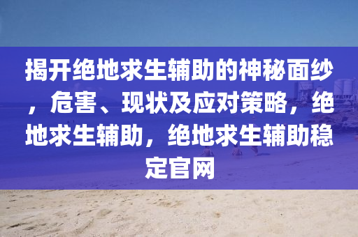 揭开绝地求生辅助的神秘面纱，危害、现状及应对策略，绝地求生辅助，绝地求生辅助稳定官网