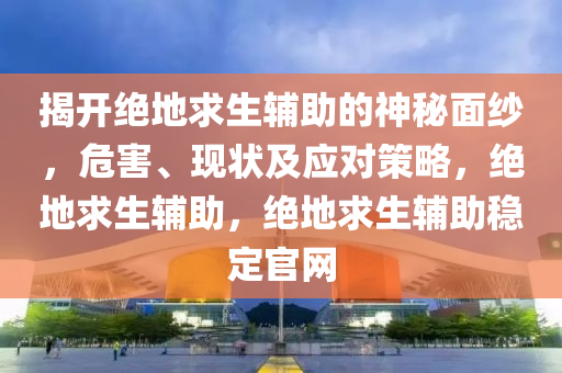揭开绝地求生辅助的神秘面纱，危害、现状及应对策略，绝地求生辅助，绝地求生辅助稳定官网