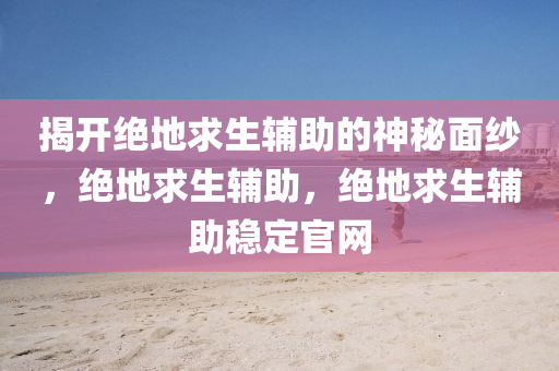 揭开绝地求生辅助的神秘面纱，绝地求生辅助，绝地求生辅助稳定官网
