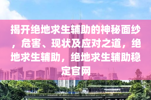 揭开绝地求生辅助的神秘面纱，危害、现状及应对之道，绝地求生辅助，绝地求生辅助稳定官网