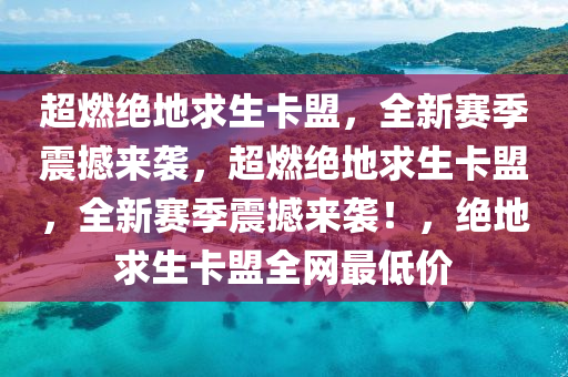 超燃绝地求生卡盟，全新赛季震撼来袭，超燃绝地求生卡盟，全新赛季震撼来袭！，绝地求生卡盟全网最低价