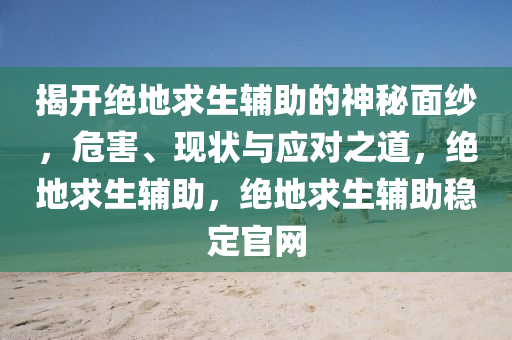 揭开绝地求生辅助的神秘面纱，危害、现状与应对之道，绝地求生辅助，绝地求生辅助稳定官网