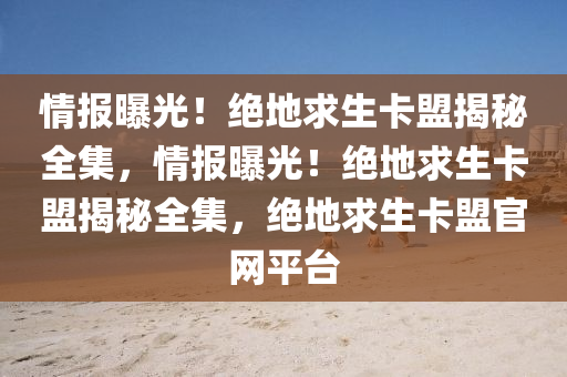 情报曝光！绝地求生卡盟揭秘全集，情报曝光！绝地求生卡盟揭秘全集，绝地求生卡盟官网平台