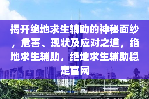 揭开绝地求生辅助的神秘面纱，危害、现状及应对之道，绝地求生辅助，绝地求生辅助稳定官网