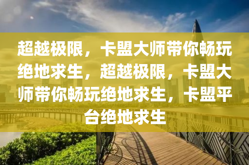 超越极限，卡盟大师带你畅玩绝地求生，超越极限，卡盟大师带你畅玩绝地求生，卡盟平台绝地求生