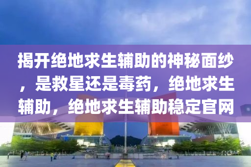 揭开绝地求生辅助的神秘面纱，是救星还是毒药，绝地求生辅助，绝地求生辅助稳定官网