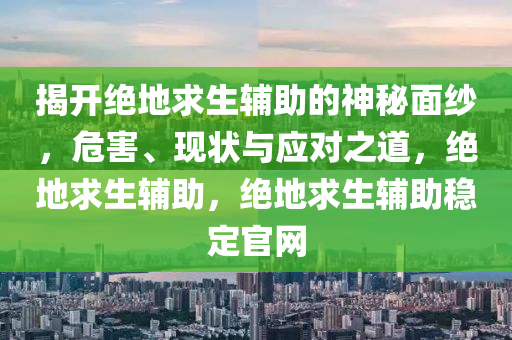 揭开绝地求生辅助的神秘面纱，危害、现状与应对之道，绝地求生辅助，绝地求生辅助稳定官网