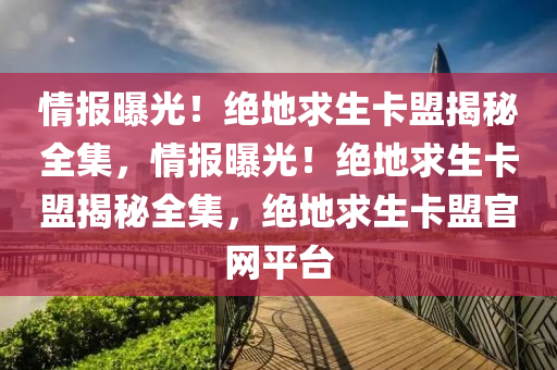 情报曝光！绝地求生卡盟揭秘全集，情报曝光！绝地求生卡盟揭秘全集，绝地求生卡盟官网平台
