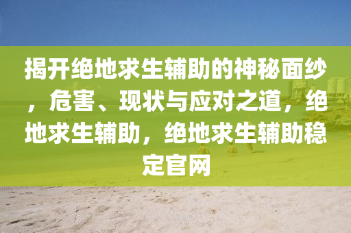 揭开绝地求生辅助的神秘面纱，危害、现状与应对之道，绝地求生辅助，绝地求生辅助稳定官网