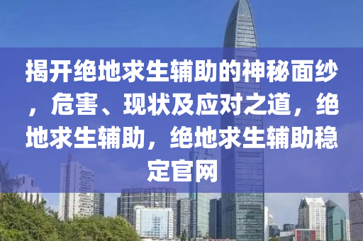 揭开绝地求生辅助的神秘面纱，危害、现状及应对之道，绝地求生辅助，绝地求生辅助稳定官网