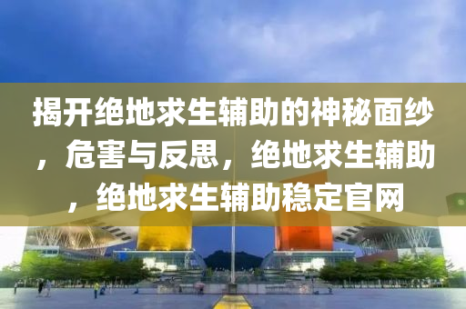 揭开绝地求生辅助的神秘面纱，危害与反思，绝地求生辅助，绝地求生辅助稳定官网
