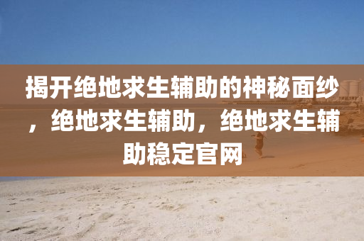 揭开绝地求生辅助的神秘面纱，绝地求生辅助，绝地求生辅助稳定官网