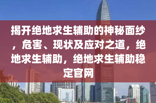 揭开绝地求生辅助的神秘面纱，危害、现状及应对之道，绝地求生辅助，绝地求生辅助稳定官网