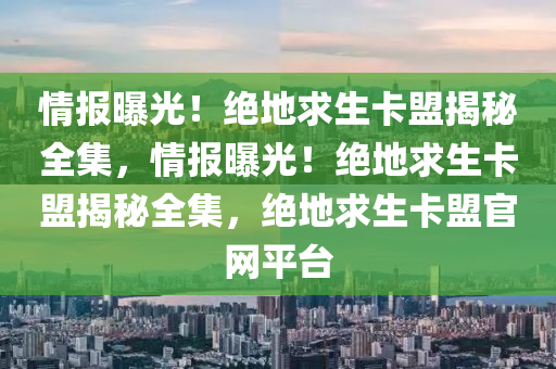 情报曝光！绝地求生卡盟揭秘全集，情报曝光！绝地求生卡盟揭秘全集，绝地求生卡盟官网平台