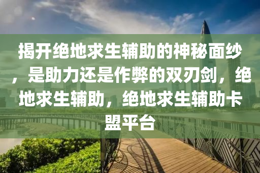 揭开绝地求生辅助的神秘面纱，是助力还是作弊的双刃剑，绝地求生辅助，绝地求生辅助卡盟平台