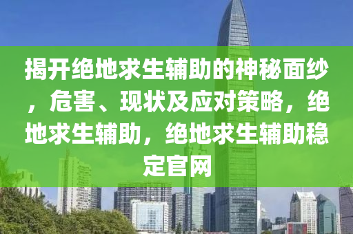 揭开绝地求生辅助的神秘面纱，危害、现状及应对策略，绝地求生辅助，绝地求生辅助稳定官网