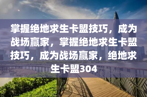 掌握绝地求生卡盟技巧，成为战场赢家，掌握绝地求生卡盟技巧，成为战场赢家，绝地求生卡盟304