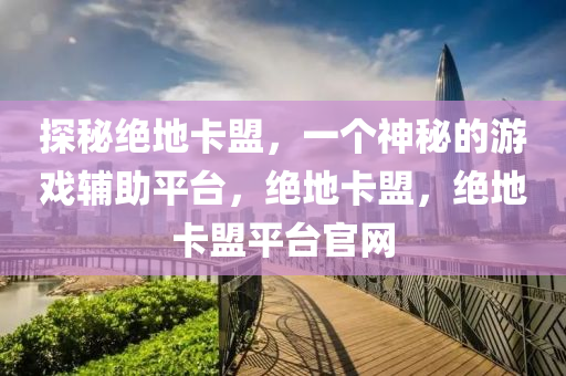 探秘绝地卡盟，一个神秘的游戏辅助平台，绝地卡盟，绝地卡盟平台官网
